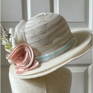 Kentucky Derby brunch tea hat